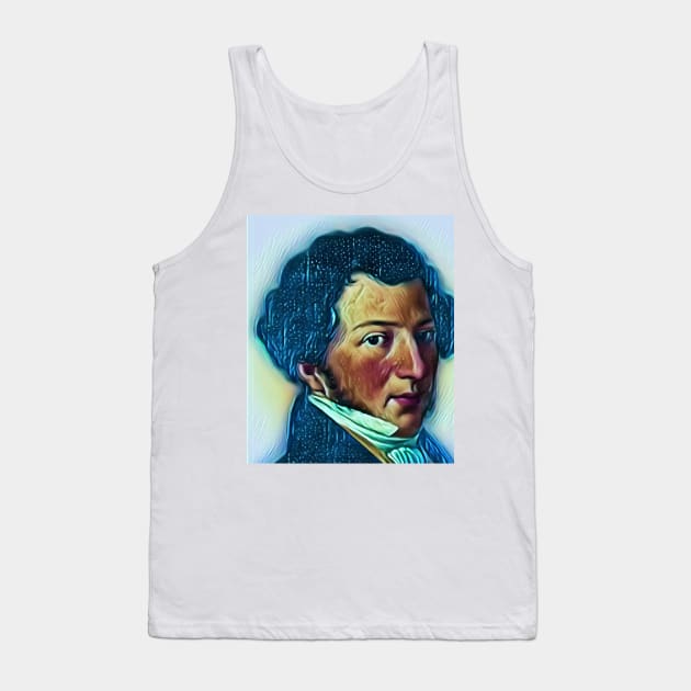 Gioachino Rossini Portrait | Gioachino Rossini Artwork 5 Tank Top by JustLit